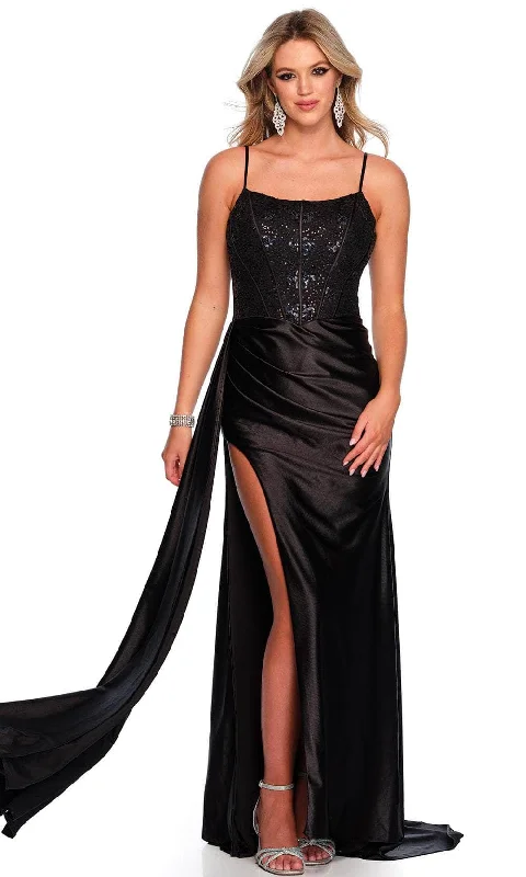 Stay Ahead In Style Dave & Johnny 11458 - Sequin Corset Bodice Prom Gown