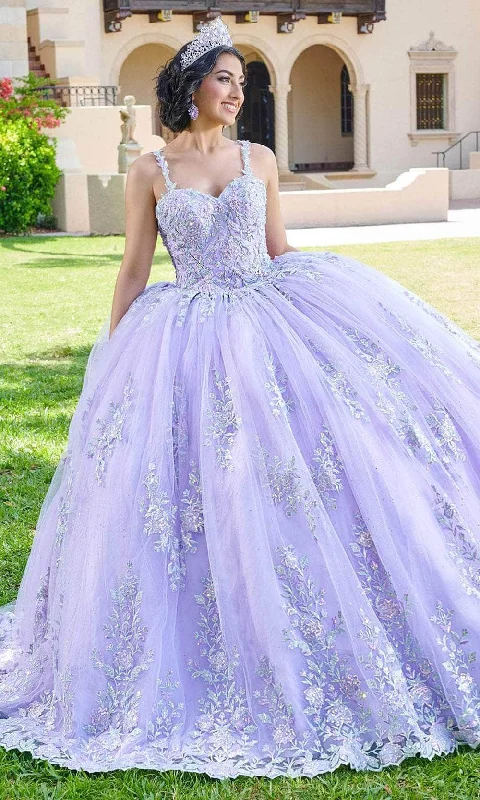 Chic Trends Unveiled Quinceanera Collection 26074 - Embroidered Sweetheart Ballgown