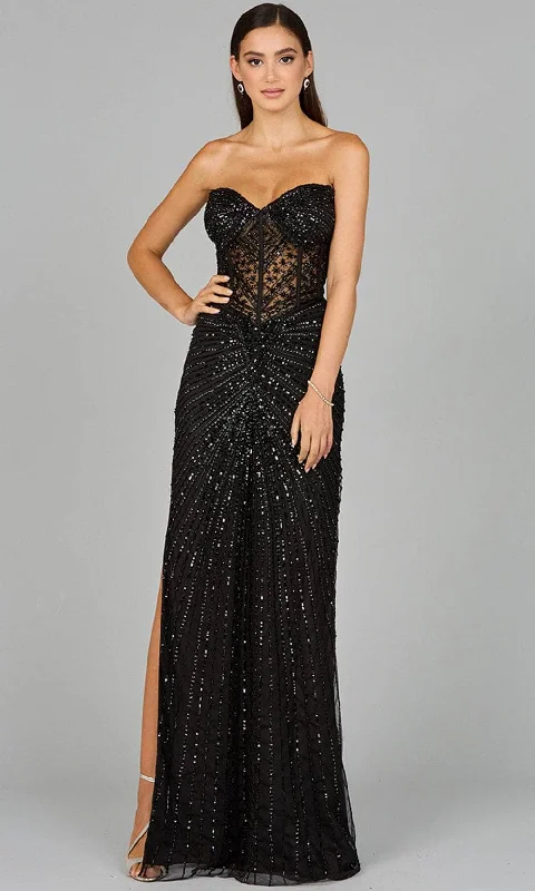 Plus Size Women’s Fashion and Clothing Lara Dresses 9953 - Strapless Beaded Prom Gown