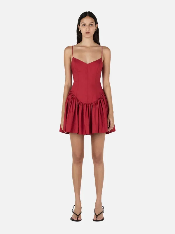 Luxury Women’s Clothing Sonja Mini Dress - Samba Red