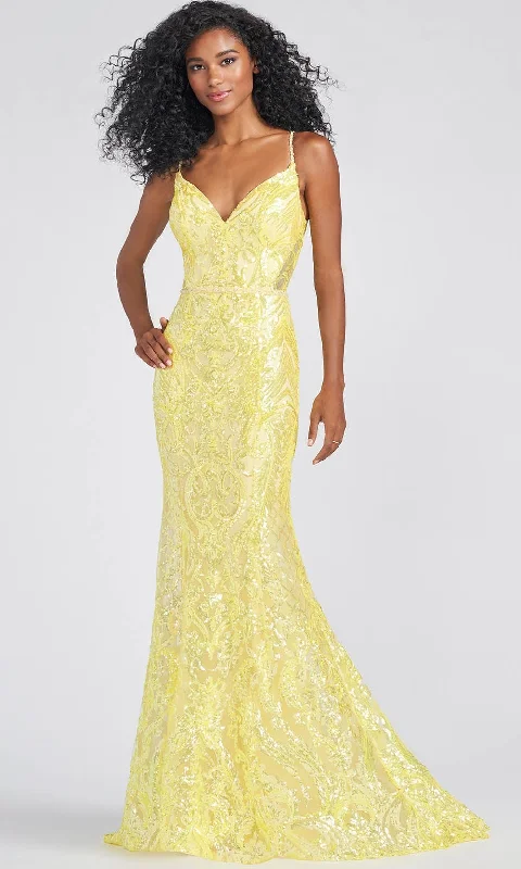 Seasonal Sale Mon Cheri EW122022 - Sequin Mermaid Prom Gown