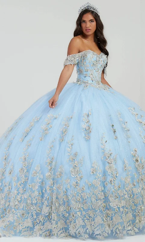 Comfort Meets Fashion Quinceanera Collection 26056 - Off-Shoulder Embellished Ballgown