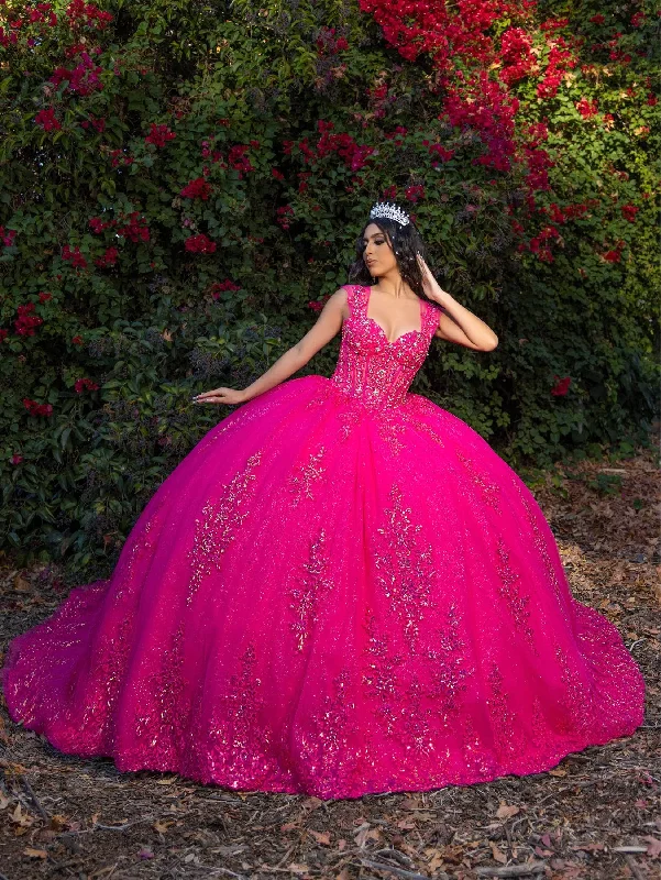 Best Deals Of The Season Lizluo Quince 26091 - Corset Bodice Sweetheart Neck Ballgown