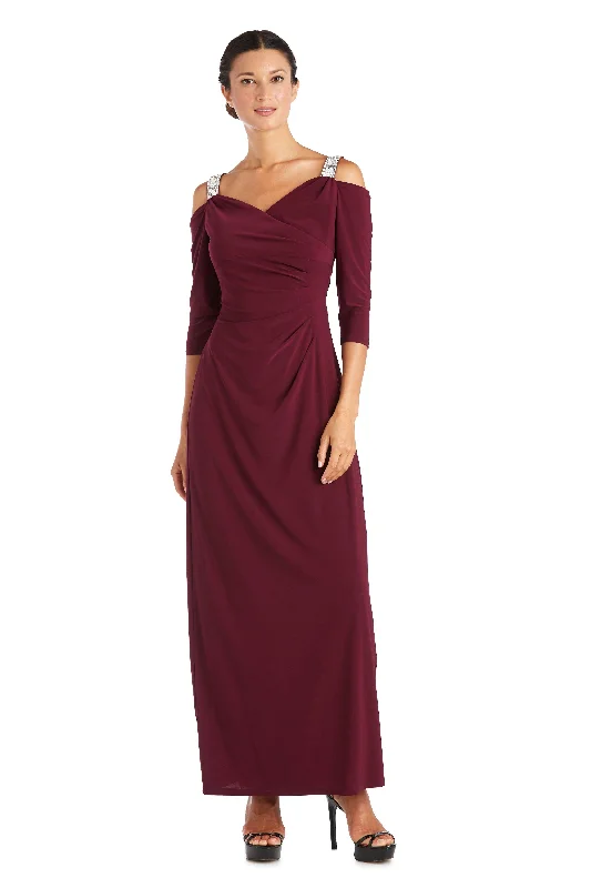 End Of Season Sale Clothing R&M Richards 5659 Long Formal Mother Of The Bride Dress Sale