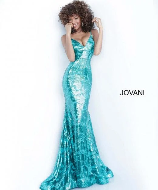 Wardrobe Upgrade Jovani 1848 Long Spaghetti Strap Formal Prom Dress