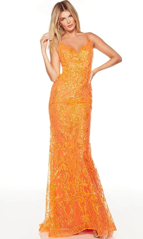 Trend Alert Alyce Paris 61330 - Strappy Back Sequin Prom Gown