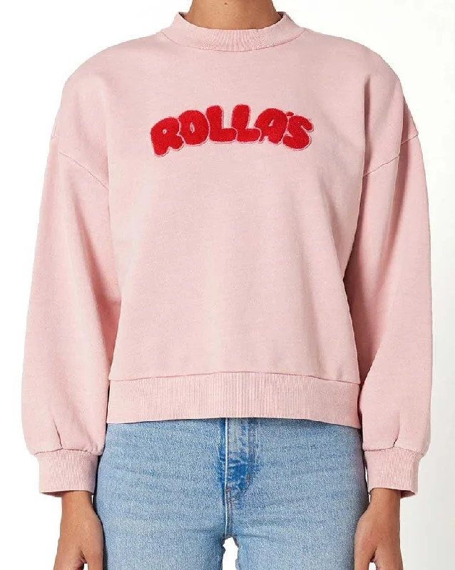 Trendy Boutique Online Bubble Logo Slouch Sweater