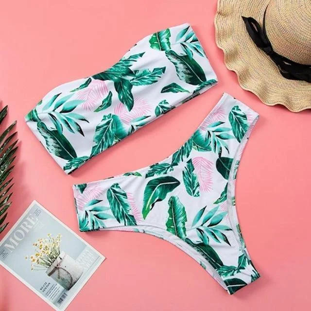 Green Leaf Print