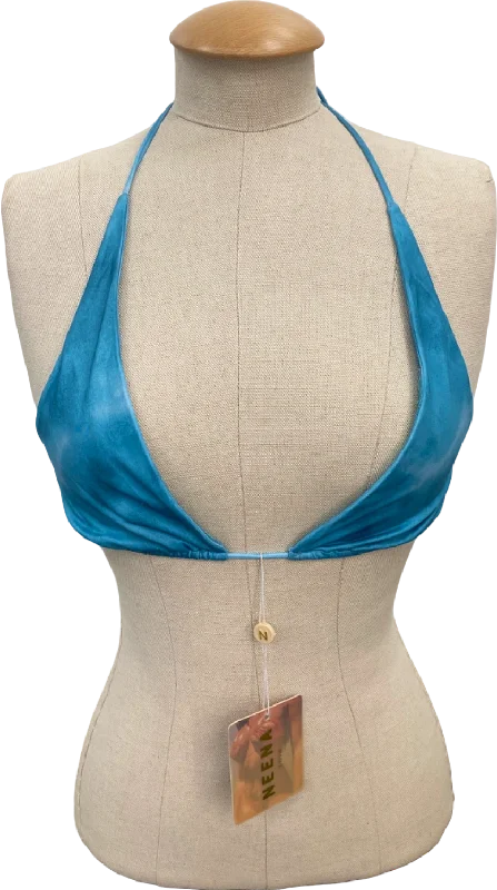 Special Offer Neena Blue Swim Bikini Top XS