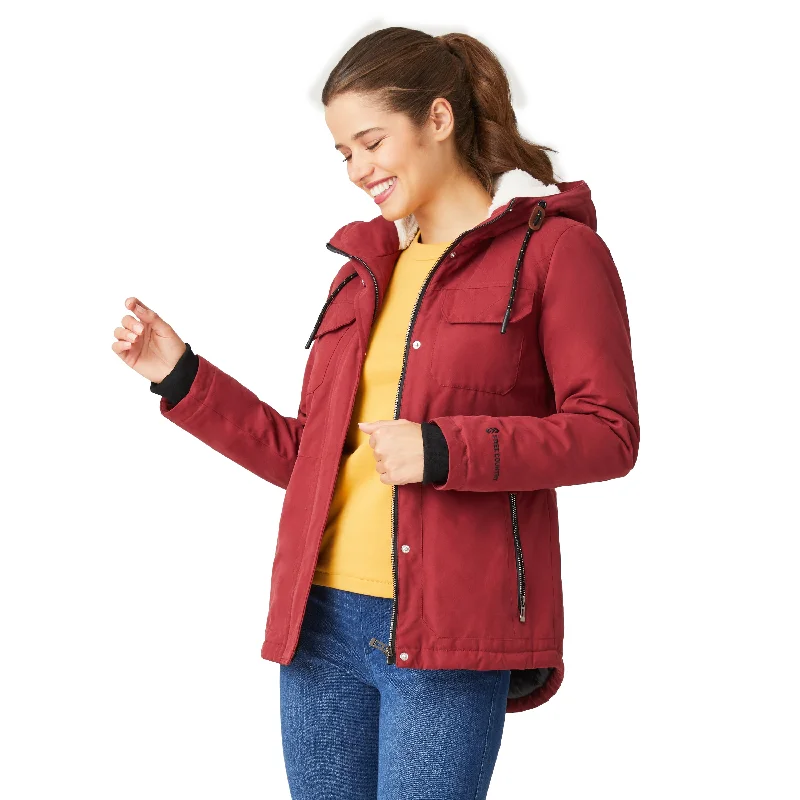 Clothing Brands Free Country Women's Cascade Canvas Riva Jacket