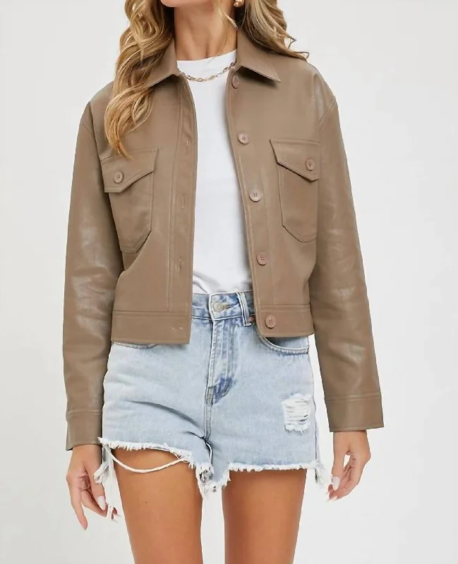 Women Wear Brands Suellen Jacket In Mocha