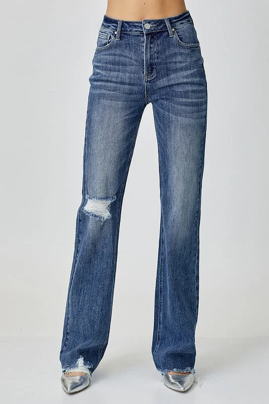 Holiday Discount Long Inseam Dark Wash Jeans