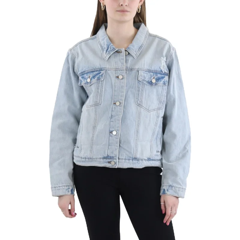 Women's Clothes Online Shopping Womens Denim Cotton Denim Jacket