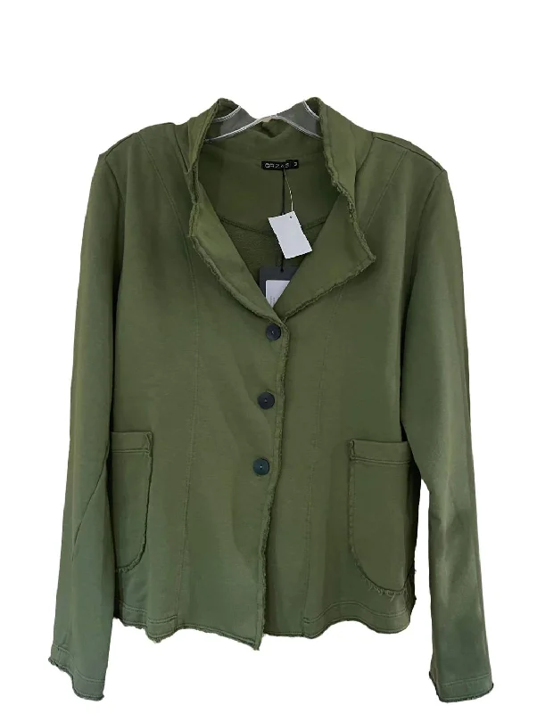 Women's Clothing Brands Women's Lightweight Jacket In Olive