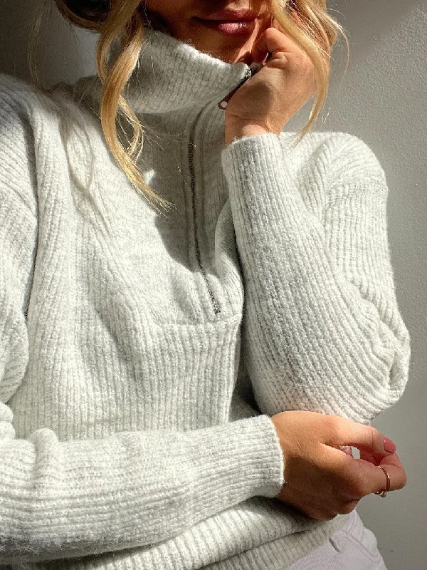 Style Redefined Merete Knit - Grey