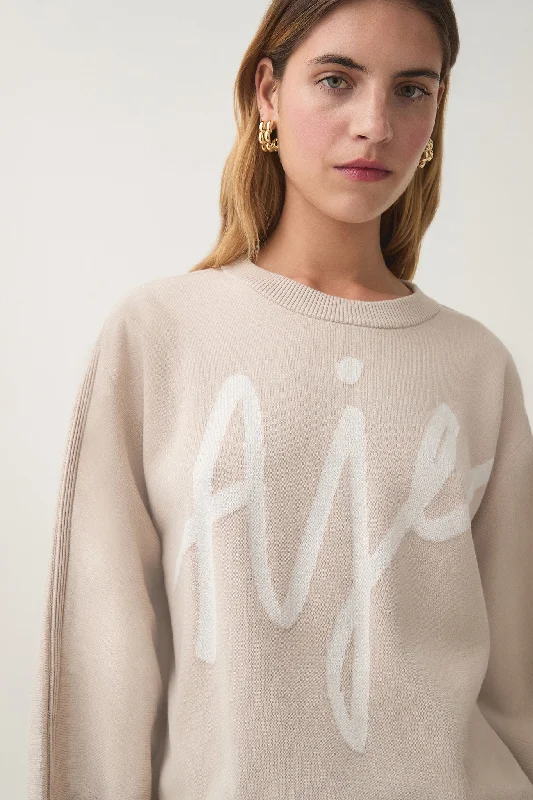 Redefining Women's Style Equation Knit Crew Jumper