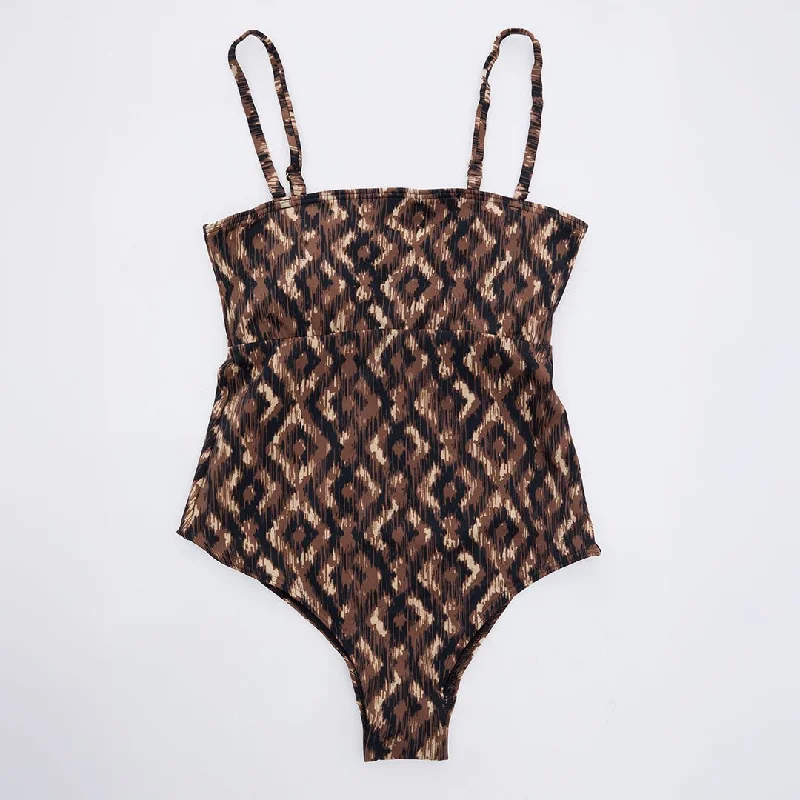 Laid-Back Elegance Ex Store Ladies Aztec Swimming Costume