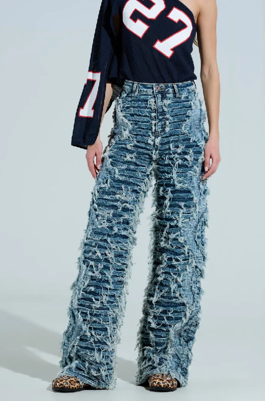 Top Deals TURN AROUND DISTRESSED DENIM PANT