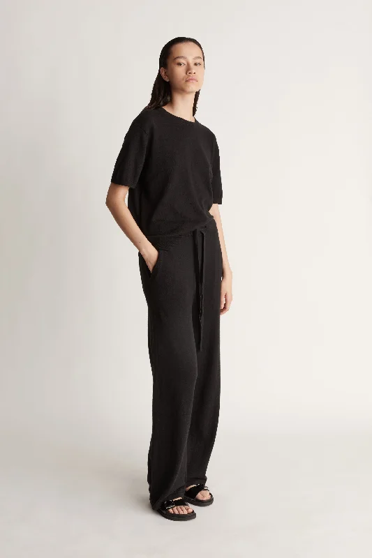 Hot Trends Cotton Cashmere Wide Leg Pant